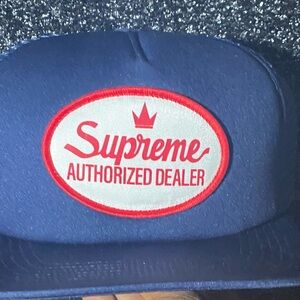 Supreme authorized dealer snapback